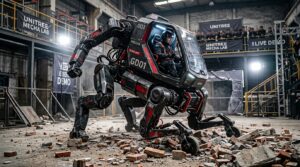 Unitree GD01, mecha rideable transformable de 500 kg