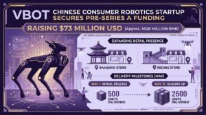 Levee de fonds Vbot 73 millions dollars robotique domestique