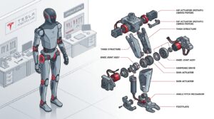 Construire un Optimus coûte 55 000 dollars à Tesla, dont 21 000 rien que pour les jambes selon Morgan Stanley