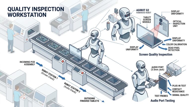 AGIBOT déploie ses robots G2 en usine et filme six jours de production en direct