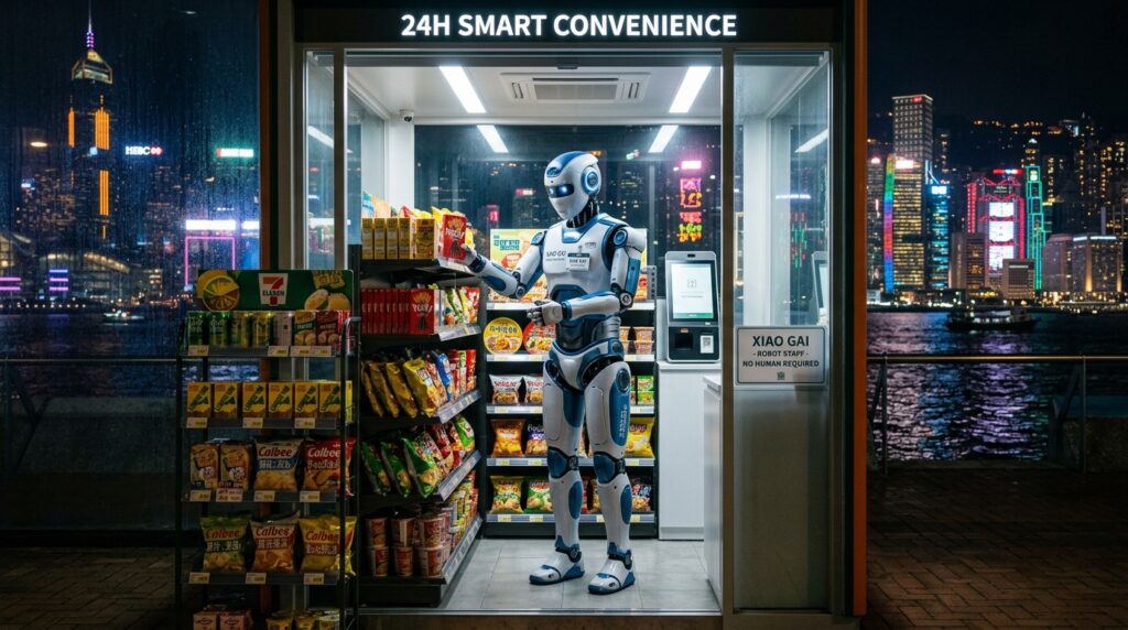 Robot humanoide Xiao Gai de Galbot