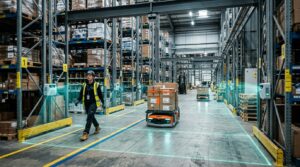 Capteurs d infrastructure surveillant des robots autonomes