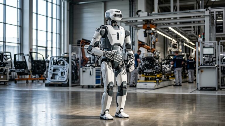 Humanoide industriel Agile ONE en usine bavaroise