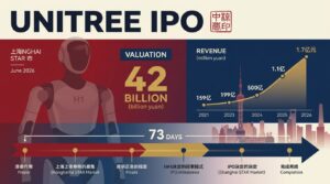 Infographie de l IPO Unitree Robotics sur le STAR Market de Shanghai