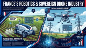 Robot agricole et drone francais soutenus par France 2030