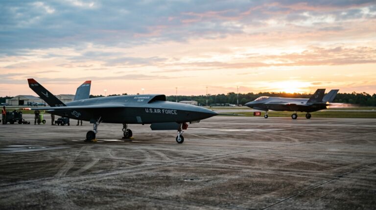 L’US Air Force lance la production de masse de ses chasseurs autonomes avec General Atomics et Anduril