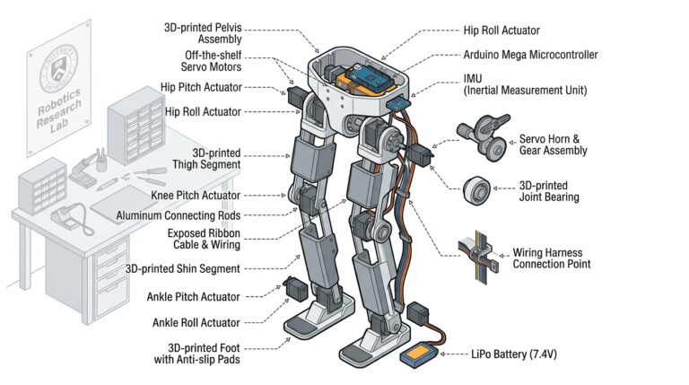 Hugging Face lance LeRobot Humanoid, un robot bipède open source à imprimer en 3D pour 2 500 dollars