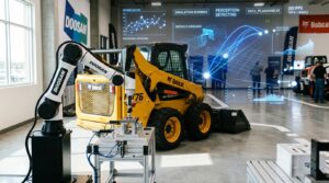 NVIDIA et Doosan unissent leurs forces sur l’IA physique, des cobots d’usine aux chargeuses Bobcat