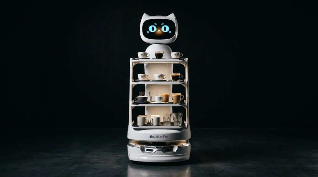 BellaBot Pro robot serveur Pudu Robotics