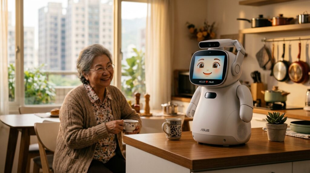 Robot compagnon ASUS Next-Generation Companion Robot pour seniors