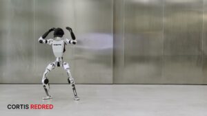 Humanoide open source AI Sapiens ROBOTIS qui danse