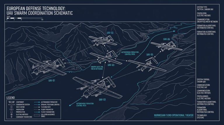 Essaimage de drones autonomes militaires Six Robotics Europe defense