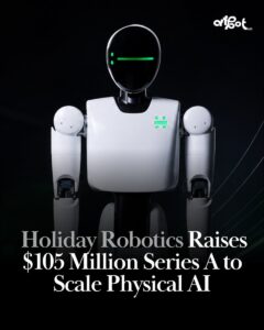 Holiday Robotics lève 103 millions de dollars : la Corée du Sud entre dans la course aux robots industriels avec FRIDAY