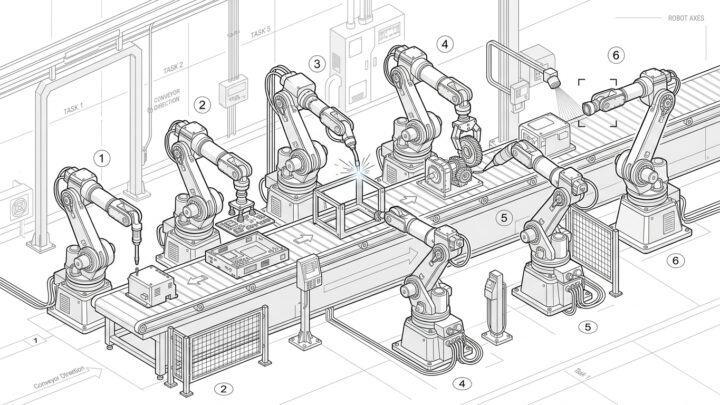 MAHAKBOT robot à six bras de iSAGEBOT à l exposition CMG de Pékin - Illustration RoboActu