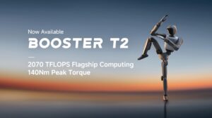 Booster Robotics lance le T2, un humanoïde open pour passer de « savoir marcher » à « savoir travailler »