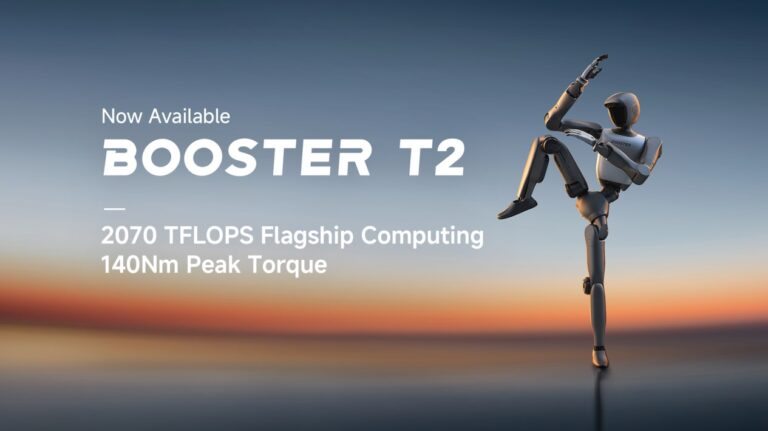 Booster Robotics lance le T2, un humanoïde open pour passer de « savoir marcher » à « savoir travailler »