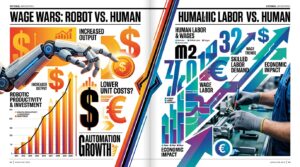 A 1 dollar de l’heure contre 17 pour un humain : les robots humanoïdes vont changer les règles du travail et l’Europe n’est pas prête