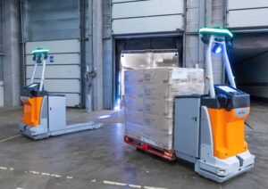 Colruyt cède sa division robotique logistique à KION : les transpalettes autonomes européens passent à l’échelle