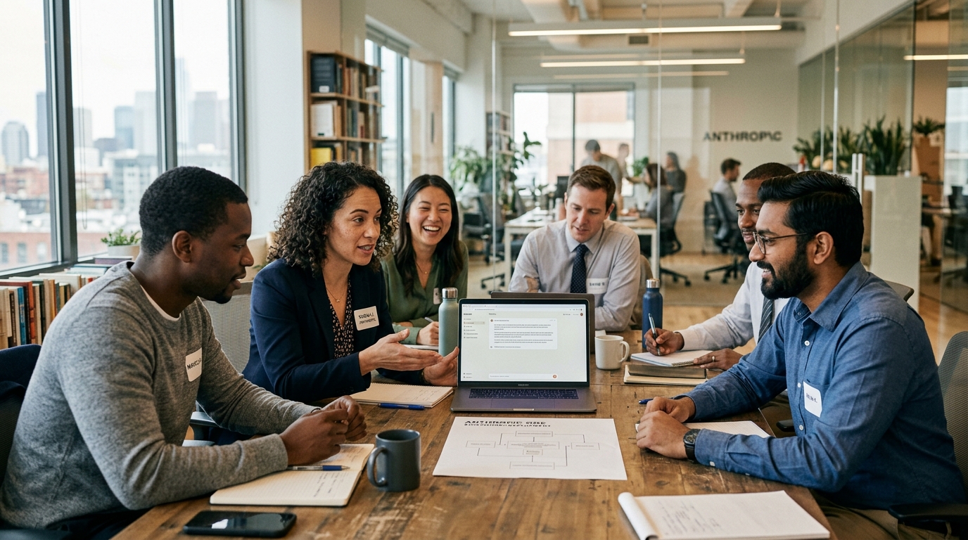 Equipe Ode with Anthropic deploiement IA entreprise joint venture Blackstone