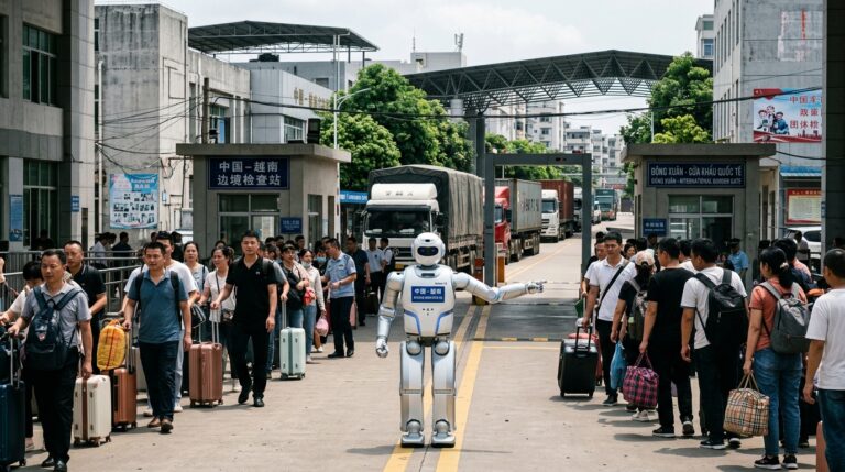 La Chine déploie des robots humanoïdes Walker S2 à sa frontière avec le Vietnam pour 40 millions de dollars