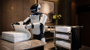 WAIC 2026 : KEENON Robotics déploie des humanoïdes qui font la lessive et le café dans les hôtels de Shanghaï