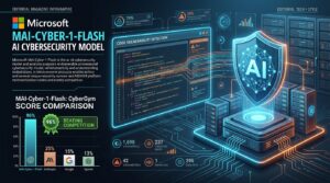 Microsoft lance MAI-Cyber-1-Flash, son premier modèle IA dédié à la cybersécurité : 96 % au CyberGym, 12 points devant Anthropic