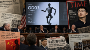 Unitree en couverture de TIME et le GUARD Act : la bataille des robots humanoïdes entre la Chine et les États-Unis s’emballe