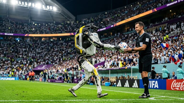 Atlas livre la balle au Mondial 2026 : Boston Dynamics et Hyundai réalisent une première dans l’histoire du football