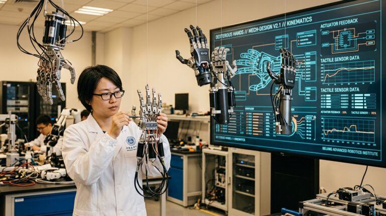 La Chine veut résoudre le problème le plus difficile de la robotique : fabriquer de vraies mains
