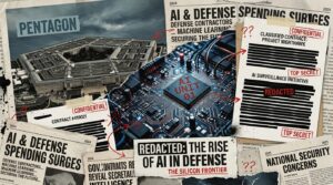 Illustration du conflit entre le Pentagone et Anthropic sur les armes autonomes et la surveillance IA