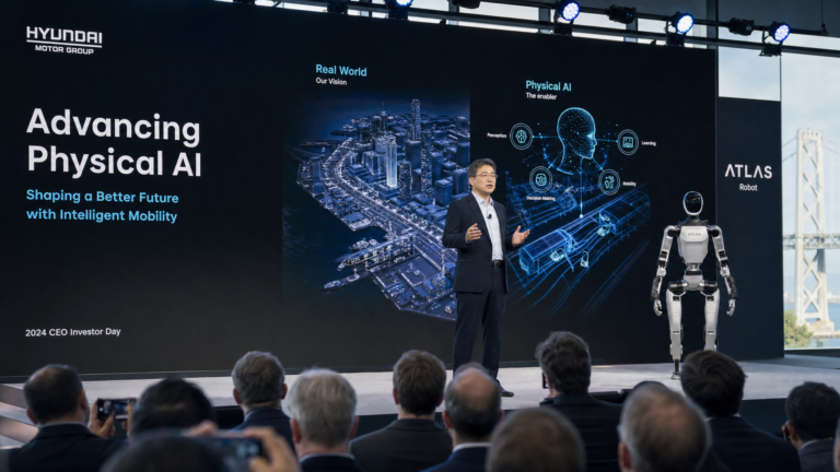 Hyundai adopte l’identité « Physical AI company » et vise 30 000 robots par an aux Etats-Unis d’ici 2028