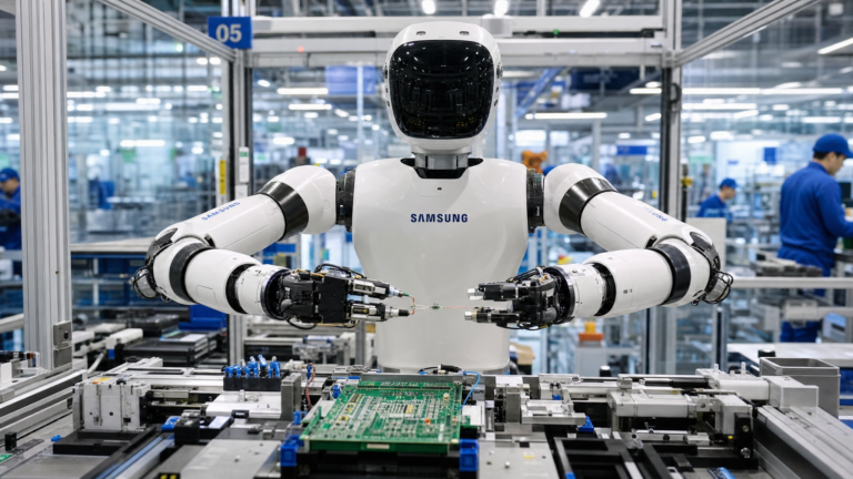 Samsung lance la division RX dédiée aux humanoïdes : Shallow-pi déjà à 95 % de réussite en usine