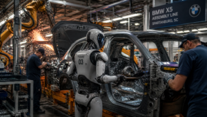 Figure 03 entre en production sur la ligne X5 de BMW Spartanburg : cinq motorisations, un seul humanoïde
