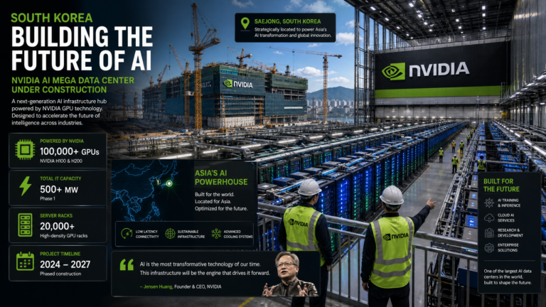 NVIDIA et SK Group signent un accord de 500 milliards de dollars : la Coree du Sud accueille une gigafactory IA de 2 gigawatts avec SK Hynix fournisseur HBM exclusif