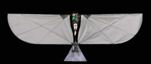 Robot FAAV MIT vue de dessus ailes membraneuses fibre de carbone