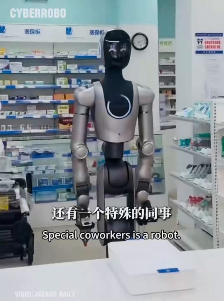 En Chine, des robots humanoïdes commencent à travailler dans les pharmacies de quartier