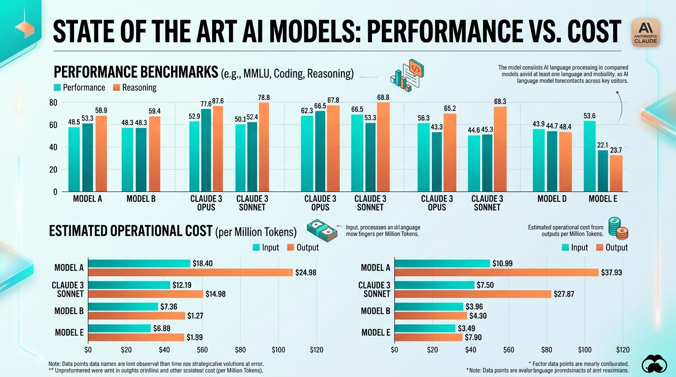 Infographie comparant les modeles d IA Claude Sonnet 5