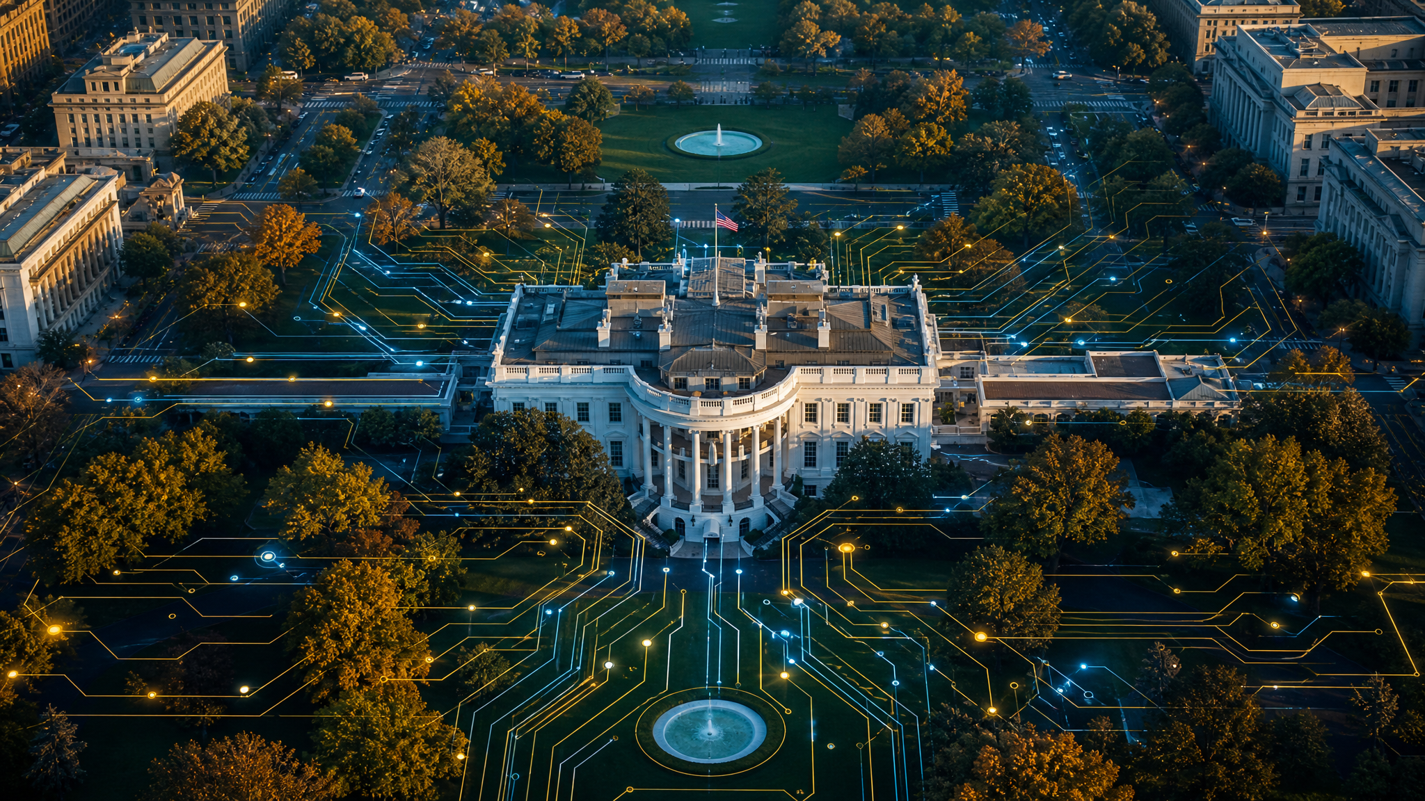 Maison Blanche cadre securite IA volontaire Trump OpenAI Anthropic Google
