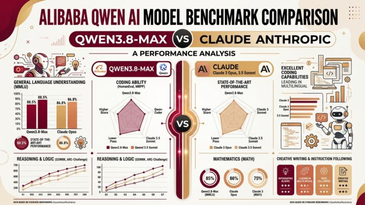Alibaba Qwen3.8-Max, nouveau modele IA avec 2400 milliards de parametres rivalisant avec Anthropic