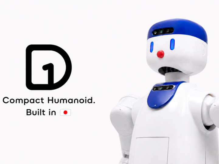 D1, robot humanoide compact de ZEALS sur base mobile