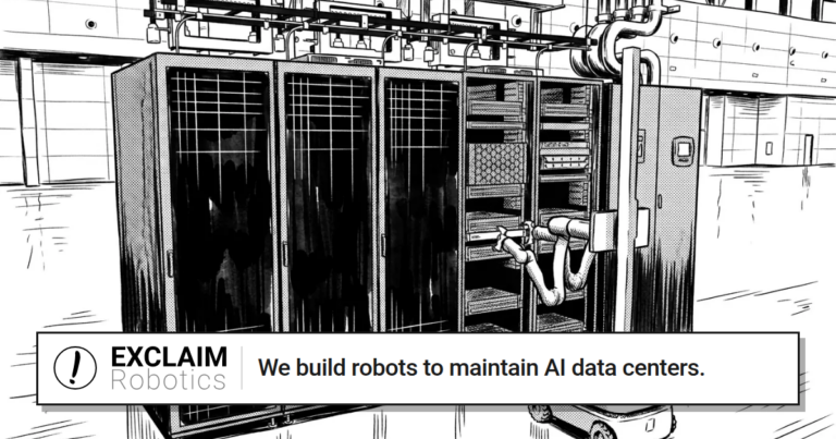 Exclaim Robotics lève 4,95 millions de dollars pour automatiser la maintenance des datacenters IA