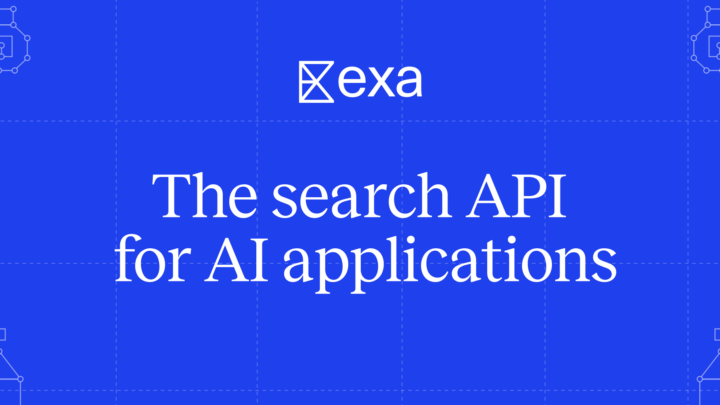 Identité visuelle du moteur de recherche Exa pour les applications d’intelligence artificielle