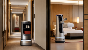 Des robots de service gagnent les hôtels et les foyers chinois