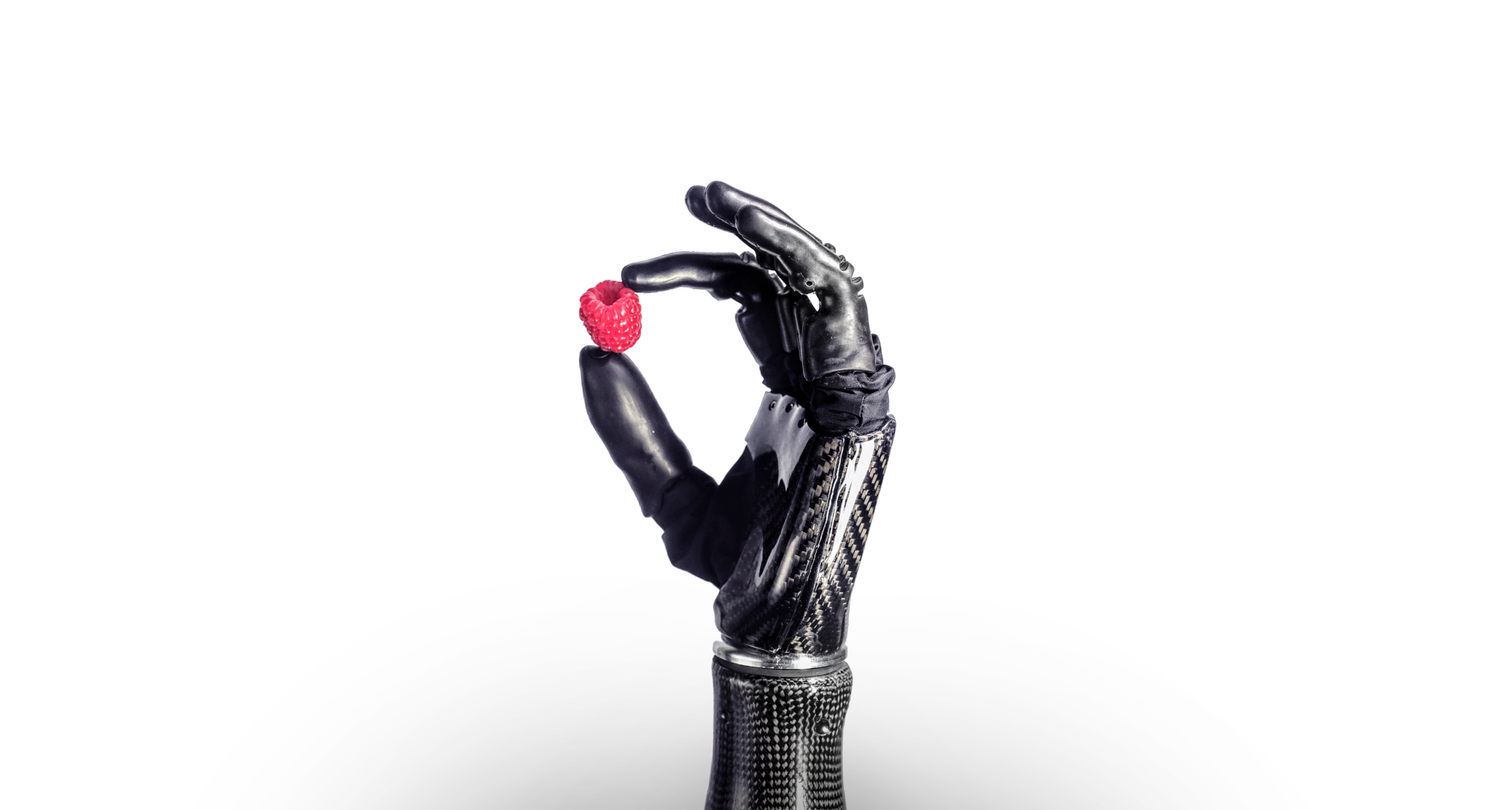 Main bionique Ability Hand de PSYONIC équipée de cinq doigts articulés