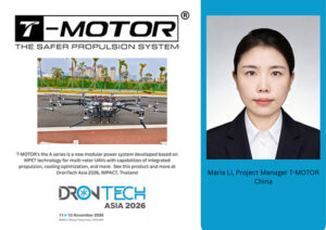DronTech Asia attire moteurs, navigation et batteries pour drones autonomes