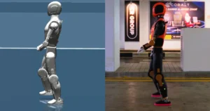 Asimov 1 transfère sa marche de la simulation au robot sans nouveau réglage