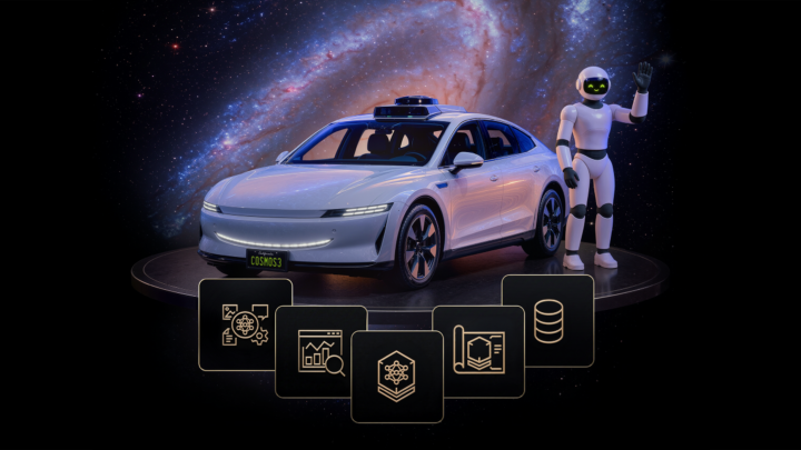 Visuel officiel NVIDIA Cosmos 3 Edge pour les modèles du monde en robotique