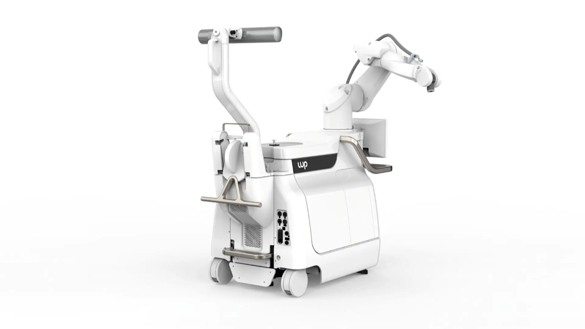 Système robotisé de soins dentaires Lupin Dental sur fond blanc
