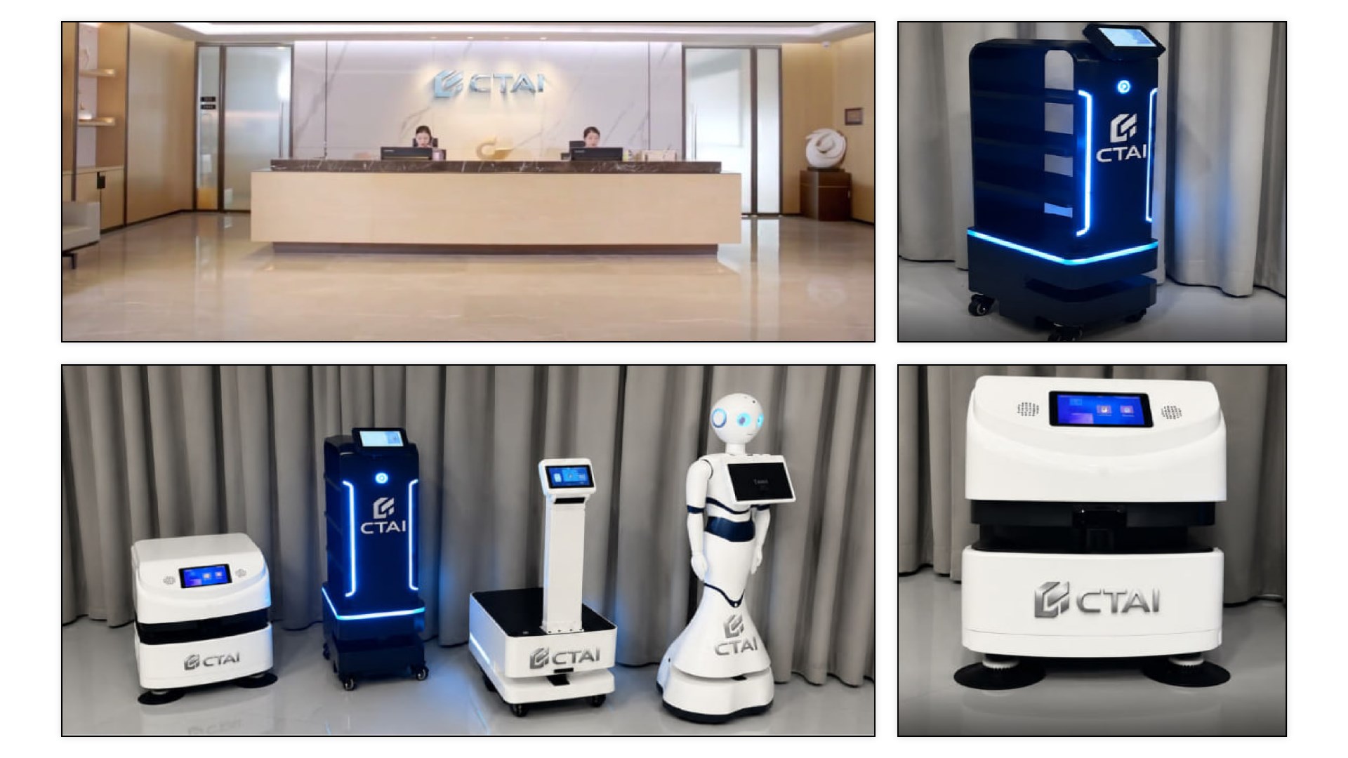 Visuel de plateforme robotique ChronoTech AI pour le déploiement en entreprise