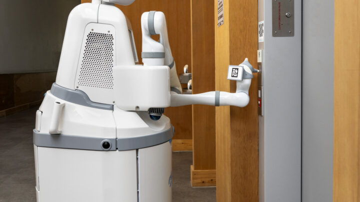 Le robot hospitalier Moxi 2.0 de Diligent Robotics